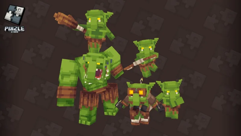 3D character collection: Orc Warriors