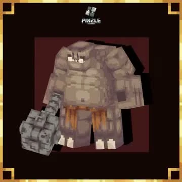 Animated 3D model: Stone Guardian